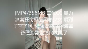 [MP4/356MB]二代CC 暴力無套狂肏極品黑絲少女 頂到子宮了啊_爸爸 高潮強烈激攣 各種姿勢盡情肏太爽了