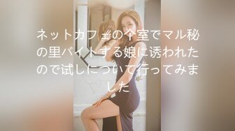 ネットカフェの个室でマル秘の里バイトする娘に诱われたので试しについて行ってみました