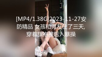 [MP4/1.38G]2023-11-27安防精品 女孩和男友住了三天,穿着旗袍被后入暴操