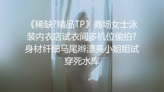 《稀缺?精品TP》商场女士泳装内衣店试衣间多机位偸拍?身材纤细马尾辫漂亮小姐姐试穿死水库