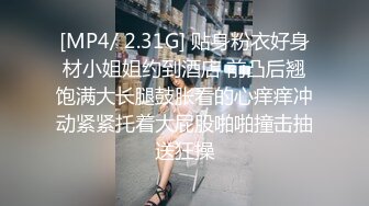 【快手】希希酱紫 6 快手第一美臀 凹凸户型 半透紧身裤 (2)