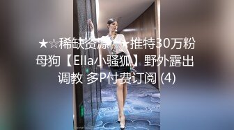 ★☆稀缺资源☆★推特30万粉母狗【Ella小骚狐】野外露出 调教 多P付费订阅 (4)