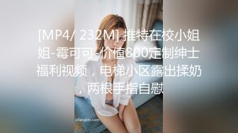 [MP4/ 232M] 推特在校小姐姐-霉可可-价值800定制绅士福利视频，电梯小区露出揉奶，两根手指自慰