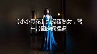 【小小寻花】约操骚熟女，驾车带回房间操逼