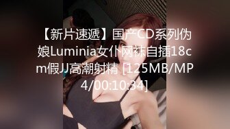 【新片速遞】国产CD系列伪娘Luminia女仆网袜自插18cm假JJ高潮射精 [125MB/MP4/00:10:34]