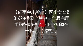 【红事会未流出】两个美女BB长的很像，其中一个尿完用手指往Bn捅了一下不知道在干嘛❤️（原档）