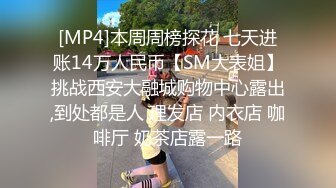 [MP4]本周周榜探花 七天进账14万人民币【SM大表姐】挑战西安大融城购物中心露出,到处都是人 理发店 内衣店 咖啡厅 奶茶店露一路