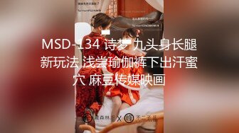 MSD-134 诗梦 九头身长腿新玩法 浅尝瑜伽裤下出汗蜜穴 麻豆传媒映画