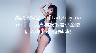 高颜值极品TS『Ladyboy_name』口交直男被抱着小蛮腰后入爽的鸡儿硬邦邦