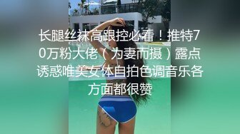 长腿丝袜高跟控必看！推特70万粉大佬（为妻而摄）露点诱惑唯美女体自拍色调音乐各方面都很赞