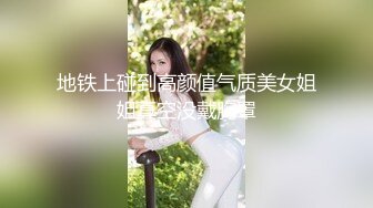 地铁上碰到高颜值气质美女姐姐真空没戴胸罩