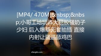 [MP4/ 470M]&nbsp;&nbsp;小哥工地玩弄大屁股骚奶子少妇 后入爆草无套抽插 直接内射让骚逼舔鸡巴