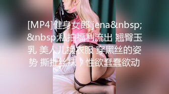 [MP4]健身女郎 jena&nbsp;&nbsp;私拍福利流出 翘臀玉乳 美人儿换衣服 穿黑丝的姿势 撕扯丝袜，性欲蠢蠢欲动