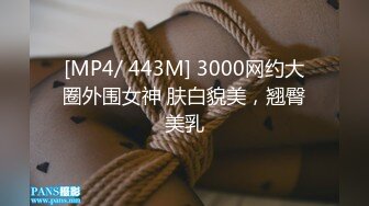 [MP4/ 443M] 3000网约大圈外围女神 肤白貌美，翘臀美乳