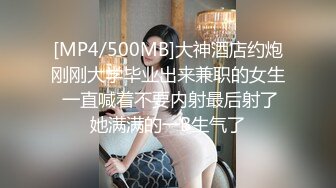 [MP4/500MB]大神酒店约炮刚刚大学毕业出来兼职的女生 一直喊着不要内射最后射了她满满的一B生气了