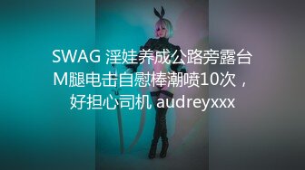 SWAG 淫娃养成公路旁露台M腿电击自慰棒潮喷10次，好担心司机 audreyxxx