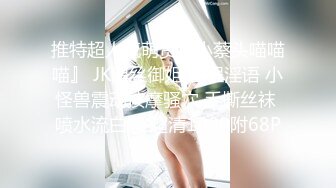 推特超人气萌货『小蔡头喵喵喵』 JK黑丝御姐 全程淫语 小怪兽震动按摩骚穴 手撕丝袜 喷水流白浆 超清1080附68P