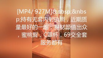 [MP4/ 927M]&nbsp;&nbsp;持有无套内射执照，近期质量最好的一炮，身材颜值出众，蜜桃臀，C罩杯，69交全套服务都有