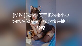 [MP4]忽悠给买手机约来小少妇趴在健身球上揉穴跪在地上舔屌