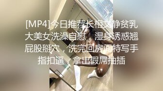 [MP4]今日推荐长相文静贫乳大美女洗澡自慰，湿身诱惑翘屁股掰穴，洗完回房间特写手指扣逼，拿出假屌抽插