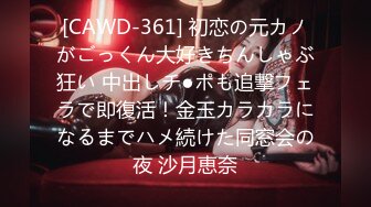 [CAWD-361] 初恋の元カノがごっくん大好きちんしゃぶ狂い 中出しチ●ポも追撃フェラで即復活！金玉カラカラになるまでハメ続けた同窓会の夜 沙月恵奈